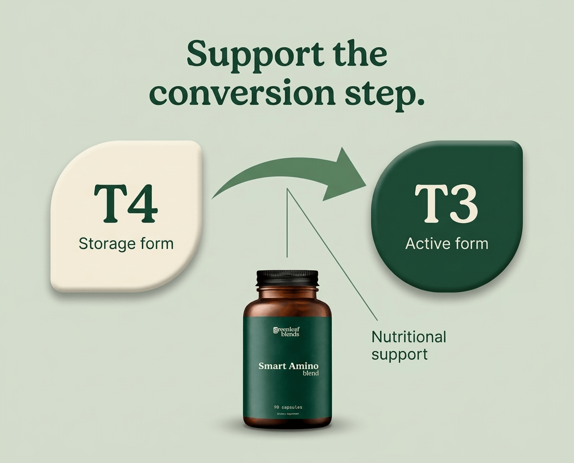 Supports natural T3 production.